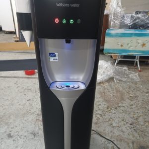 Hot and Cold Water Dispenser (70% New) Dimensions: 40 cm (W) x 33 cm (D) x 105 cm (H)