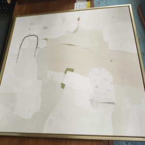 Art wall hanging (75% new) Dimensions: 53cm (width) * 53cm (depth) * 4cm (thickness)