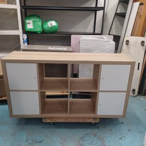 Shelf unit (70% new) Dimensions: 147cm (W) * 39cm (D) * 77cm (H)