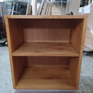 Solid Wood Shelving Unit (65% New) Dimensions: 53 cm (W) x 36 cm (D) x 59 cm (H)