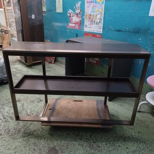Indigo Stainless Steel Shelf (70% New) Dimensions: 122CM (W) * 34CM (D) * 77CM (H)