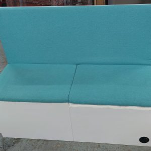 Custom-made storage sofa with broken hydraulic mechanism (70% new) Dimensions: 122 cm (W) x 49 cm (D) x 92 cm (H)