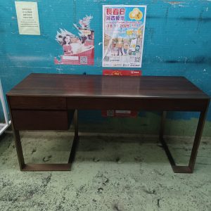 Indigo Desk (70% New) Dimensions: 161cm (W) * 61cm (D) * 77cm (H)/////HOLD