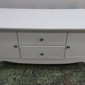 Solid wood 4-foot TV stand (75% new) - Dimensions: 120cm (width) * 46cm (depth) * 60cm (height)