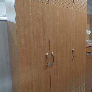 Custom-made 4-foot wardrobe (70% new) - Dimensions: 117cm (width) * 61cm (depth) * 244cm (height)