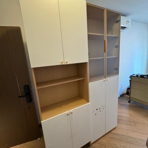 Stylish 5-Foot-Tall Modular Cabinet (80% New) - Dimensions: 151 cm (W) x 36 cm (D) x 236 cm (H)