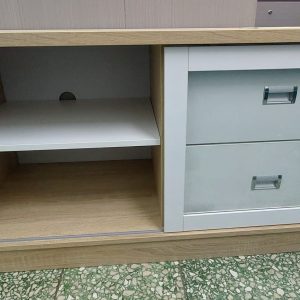 Brand new TV stand (100% new) - Dimensions: 112cm (width) * 46cm (depth) * 59cm (height)