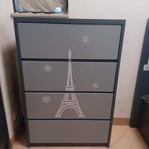 Custom-made four-container container (70% new) Dimensions: 77cm (width) * 32cm (depth) * 113cm (height)