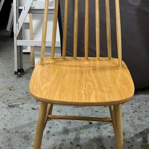 Solid wood dining chairs(65% new) Dimensions: 42cm (width) * 41cm (depth) * 45-83cm (height)