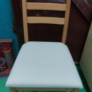 Dining Chairs x 4 (60% new) Dimensions: 42 cm (W) x 50 cm (D) x 86 cm (H)
