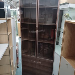 Rose gold glass locker (75% new) Dimensions: 80cm (width) * 30cm (depth) * 222cm (height)