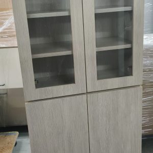 Custom-made glass cabinet (70% new) Dimensions: 69cm (W) * 37cm (D) * 178cm (H)