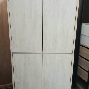 Custom-made wardrobe with premium materials (75% new) Dimensions: 80cm (width) * 61cm (depth) * 177cm (height)