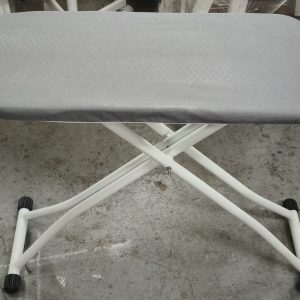 Ironing board (75% new) Dimensions: 112cm (W) * 32cm (D) * 73cm (H)