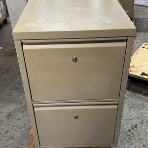 Practical Metal Filing Cabinet (60% New) Dimensions: 46cm (W) * 56cm (D) * 72cm (H)