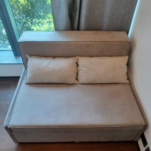 4-foot storage sofa bed (75% new) Dimensions: 128cm (width) * 95-197cm (depth) * 40cm (height)